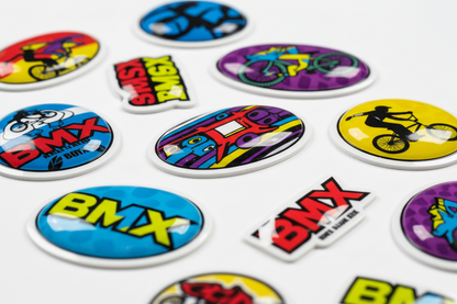 Resin 3D Domed Decals